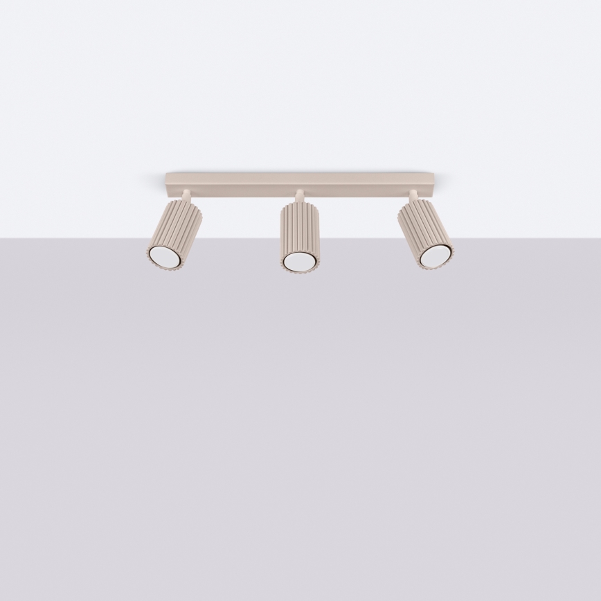 Brilagi - LED-spottvalgusti CRESTO 3xGU10/10W/230V tuhkbeež