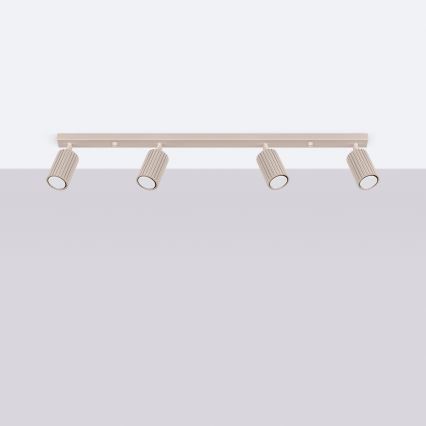 Brilagi - LED-spottvalgusti CRESTO 4xGU10/10W/230V taupe