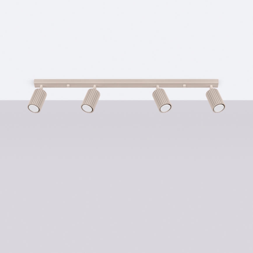 Brilagi - LED-spottvalgusti CRESTO 4xGU10/10W/230V taupe