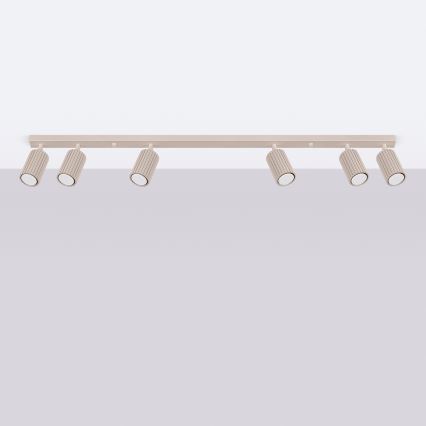 Brilagi - LED-spottvalgusti CRESTO 6xGU10/10W/230V taupe