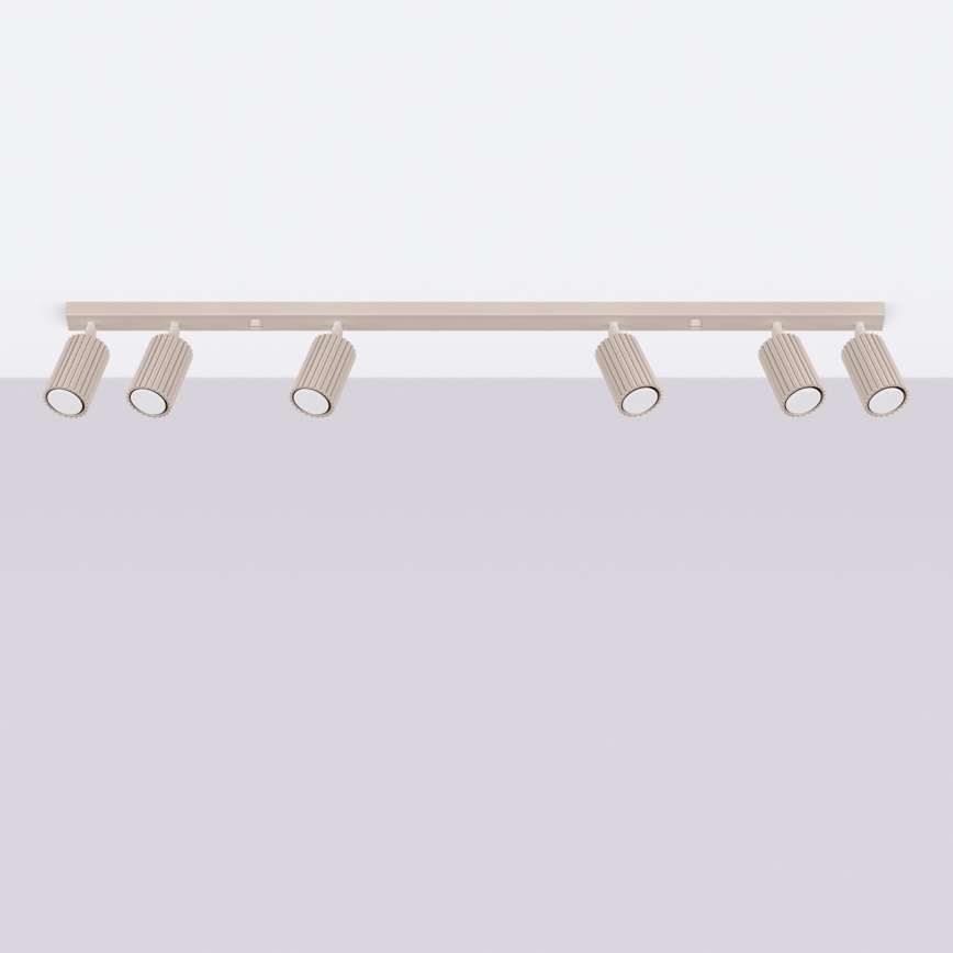 Brilagi - LED-spottvalgusti CRESTO 6xGU10/10W/230V taupe