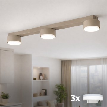 Brilagi - LED-spottvalgusti MONO 3xGX53/12W/230V beež