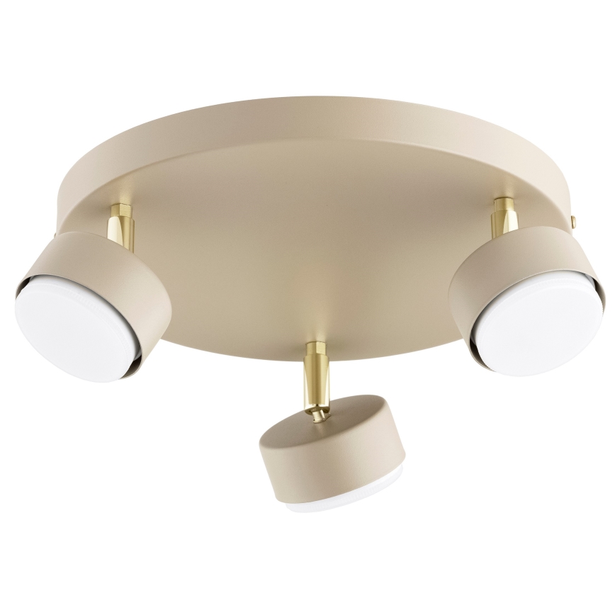 BRILAGI - LED spottvalgusti MONO 3xGX53/30W/230V beež/kuldne
