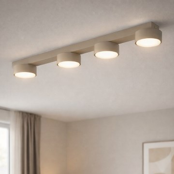 Brilagi - LED-spottvalgusti MONO 4xGX53/12W/230V beež