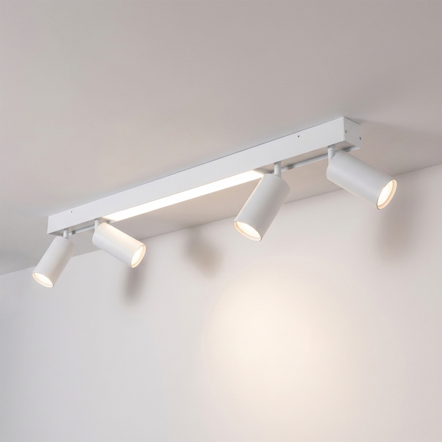 Brilagi - LED-spottvalgusti SELE 4xGU10/30W/230V + LED/20W valge