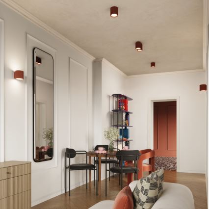 Brilagi - LED-spottvalgusti SFERA 1xGU10/10W/230V, läbimõõt 10 cm, punane