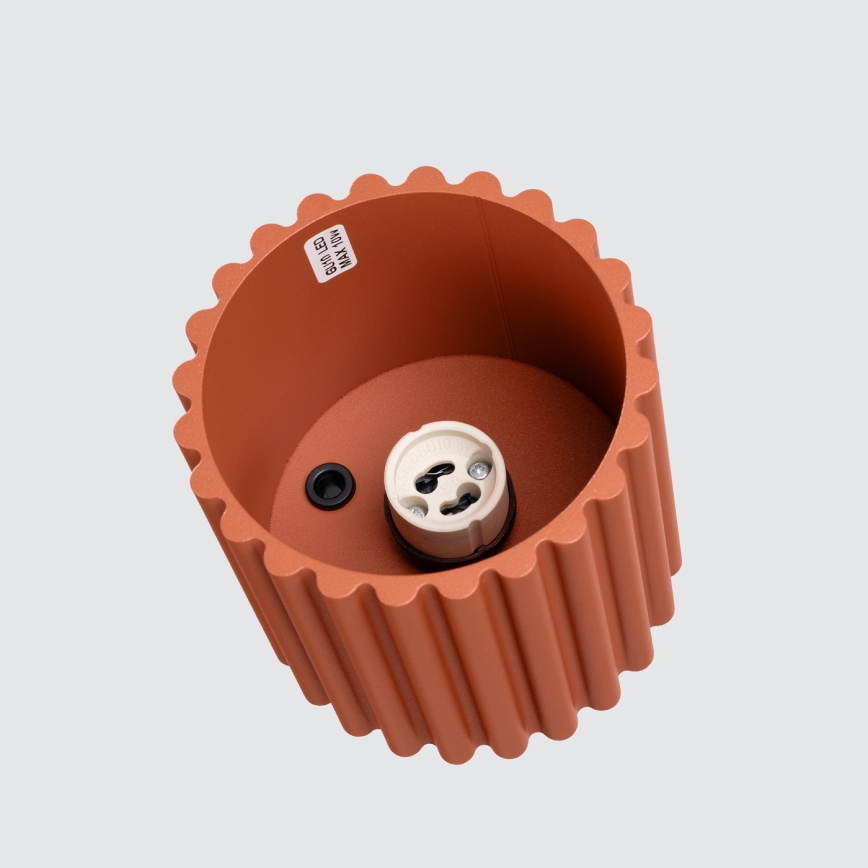 Brilagi - LED-spottvalgusti SFERA 1xGU10/10W/230V, läbimõõt 10 cm, punane