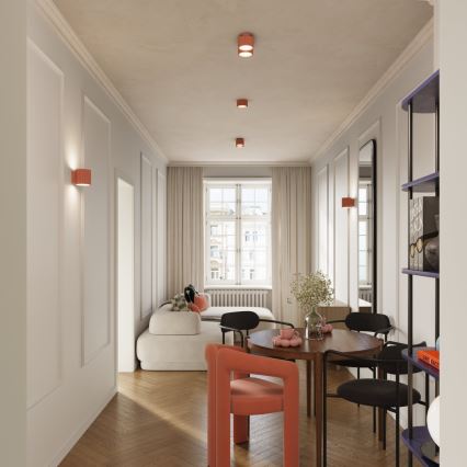 Brilagi - LED-spottvalgusti SFERA 1xGX53/30W/230V, läbimõõt 10 cm, roosa