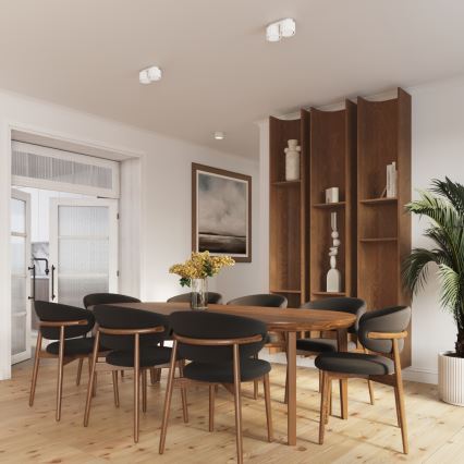 Brilagi - LED spottvalgusti SFERA 1xGX53/30W/230V Ø 10 cm, valge