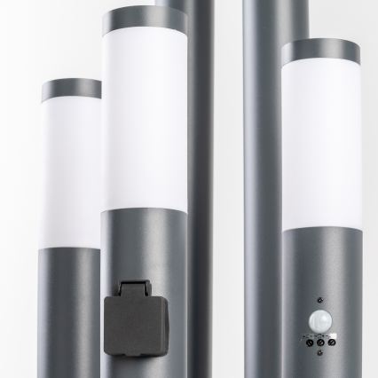 BRILAGI - LED hämardatav välisvalgusti ELIA 1xE27/6W/230V 2700-6500K IP44 Wi-Fi 50 cm antratsiit