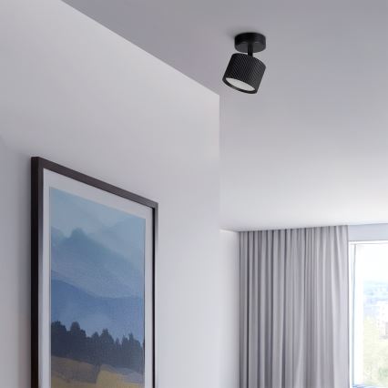 BRILAGI - LED STRIPY spottvalgusti 1xGX53/15W/230V pr. 82 mm must