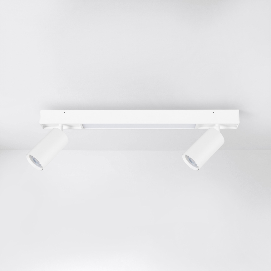 Brilagi - LED suunatav laevalgusti SELE 2xGU10/30W/230V + LED/15W valge