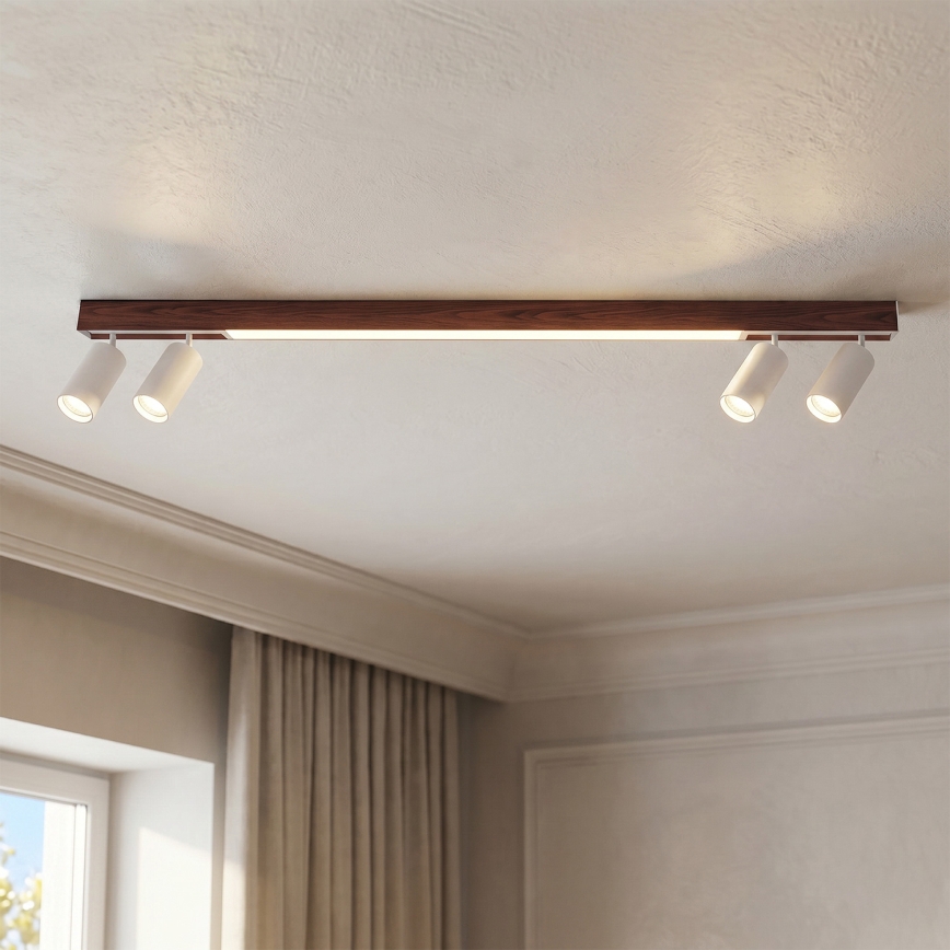 BRILAGI - LED suunatav laevalgusti SELE 4xGU10/30W/230V + LED/25W valge/kirsidekor