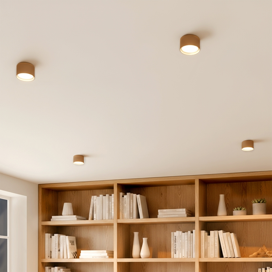 BRILAGI - LED Suunatav laevalgusti SMOOTH 1xGX53/15W/230V 60x82 mm beež