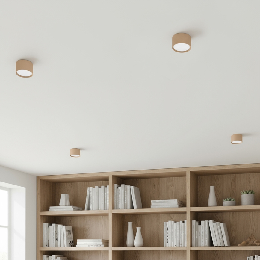 Brilagi - LED Suunatav laevalgusti SMOOTH 1xGX53/15W/230V beež