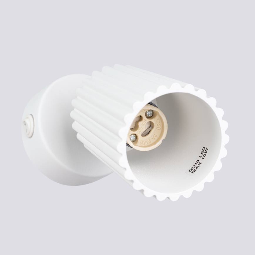 Brilagi - LED suunatav seinavalgusti CRESTO 1xGU10/10W/230V valge
