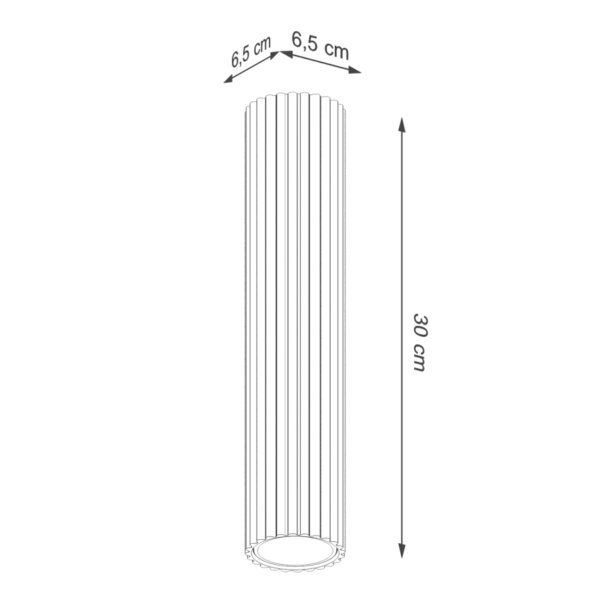 BRILAGI - LED suunav valgusti CRESTO 1xGU10/10W/230V 30 cm oranž