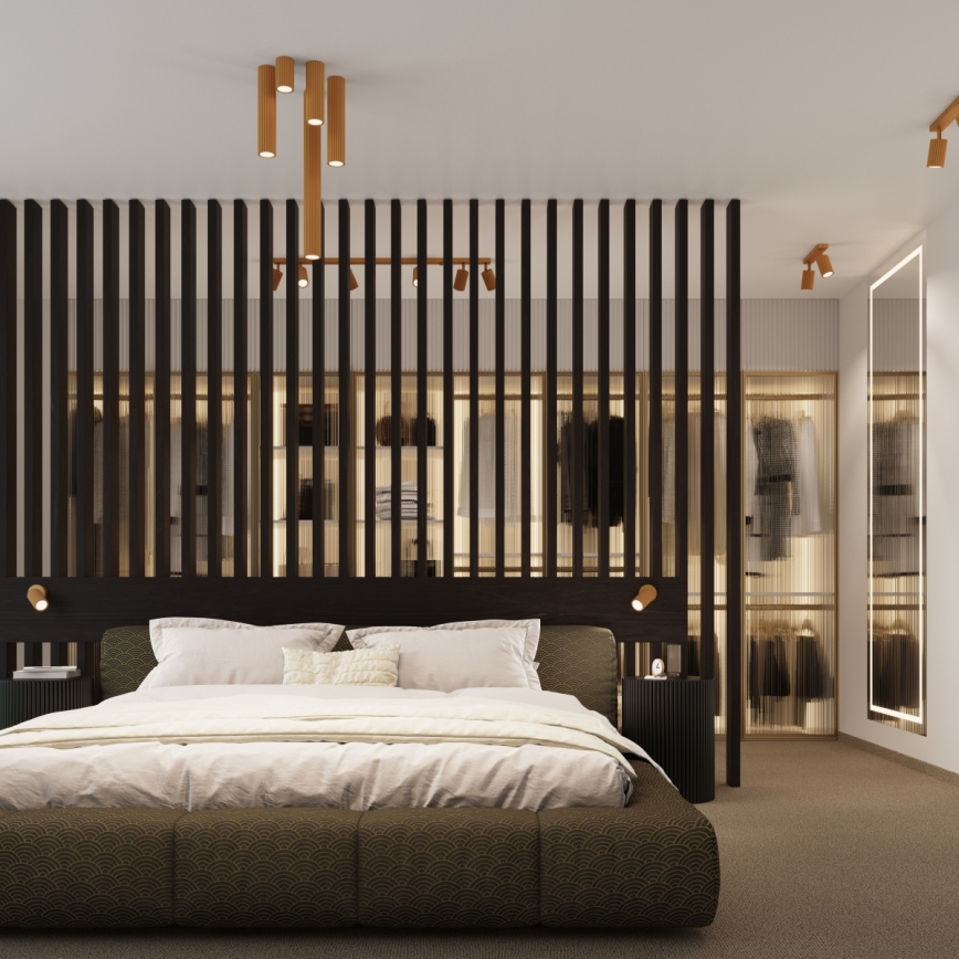 Brilagi - LED suunav valgusti CRESTO 3xGU10/10W/230V, kuldne