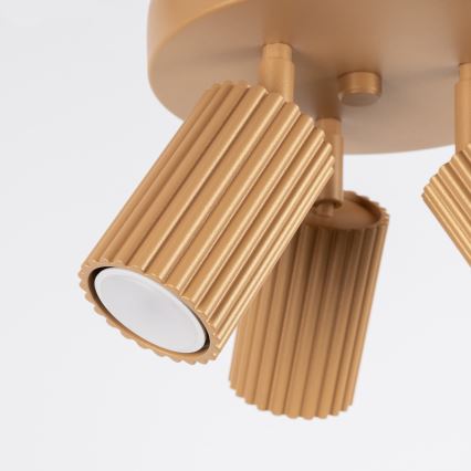 Brilagi - LED suunav valgusti CRESTO 3xGU10/10W/230V, kuldne