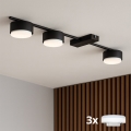 Brilagi - LED suunav valgusti MONO 3xGX53/12W/230V must