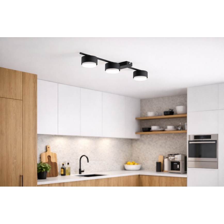 Brilagi - LED suunav valgusti MONO 3xGX53/12W/230V must