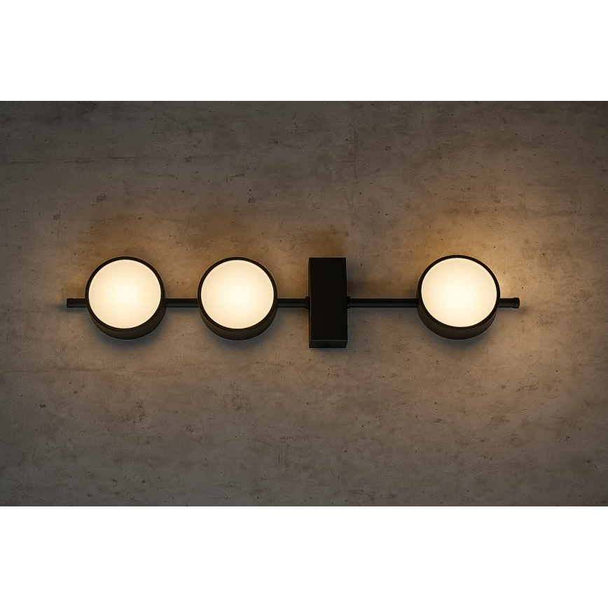 Brilagi - LED suunav valgusti MONO 3xGX53/12W/230V must