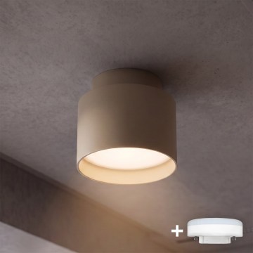 BRILAGI - LED suunavalgusti BACKLIT 1xGX53/15W/230V + LED/3W läbimõõt 8 cm beež