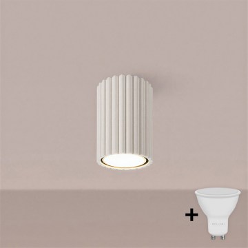 Brilagi - LED suunavalgusti CRESTO 1xGU10/10W/230V 10 cm kreemjas