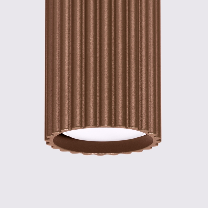 Brilagi - LED suunavalgusti CRESTO 1xGU10/10W/230V 10 cm pruun