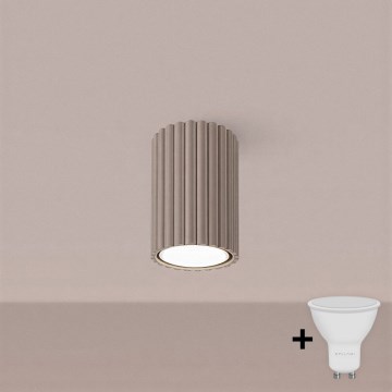 Brilagi - LED suunavalgusti CRESTO 1xGU10/10W/230V 10 cm tuhkjaspruun