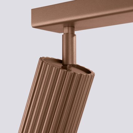 Brilagi - LED-suunavalgusti CRESTO 3xGU10/10W/230V pruun