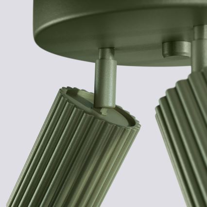 Brilagi - LED suunavalgusti CRESTO 3xGU10/10W/230V roheline