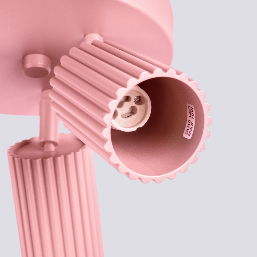 Brilagi - LED suunavalgusti CRESTO 3xGU10/10W/230V roosa