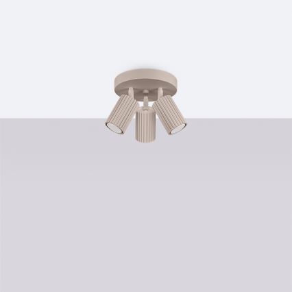 Brilagi - LED suunavalgusti CRESTO 3xGU10/10W/230V taupe