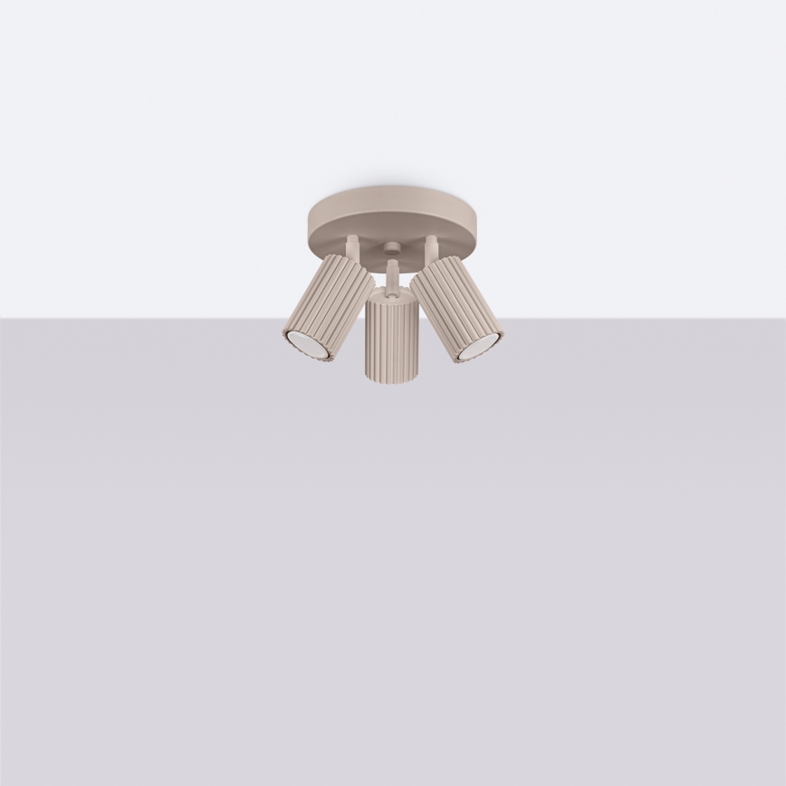 Brilagi - LED suunavalgusti CRESTO 3xGU10/10W/230V taupe