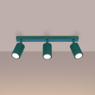 Brilagi - LED suunavalgusti CRESTO 3xGU10/10W/230V türkiissinine