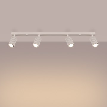 Brilagi - LED suunavalgusti CRESTO 4xGU10/10W/230V kreemjas