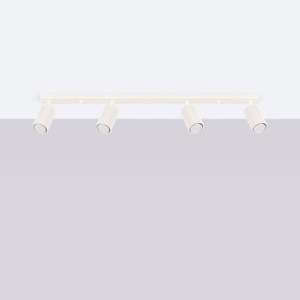 Brilagi - LED suunavalgusti CRESTO 4xGU10/10W/230V kreemjas