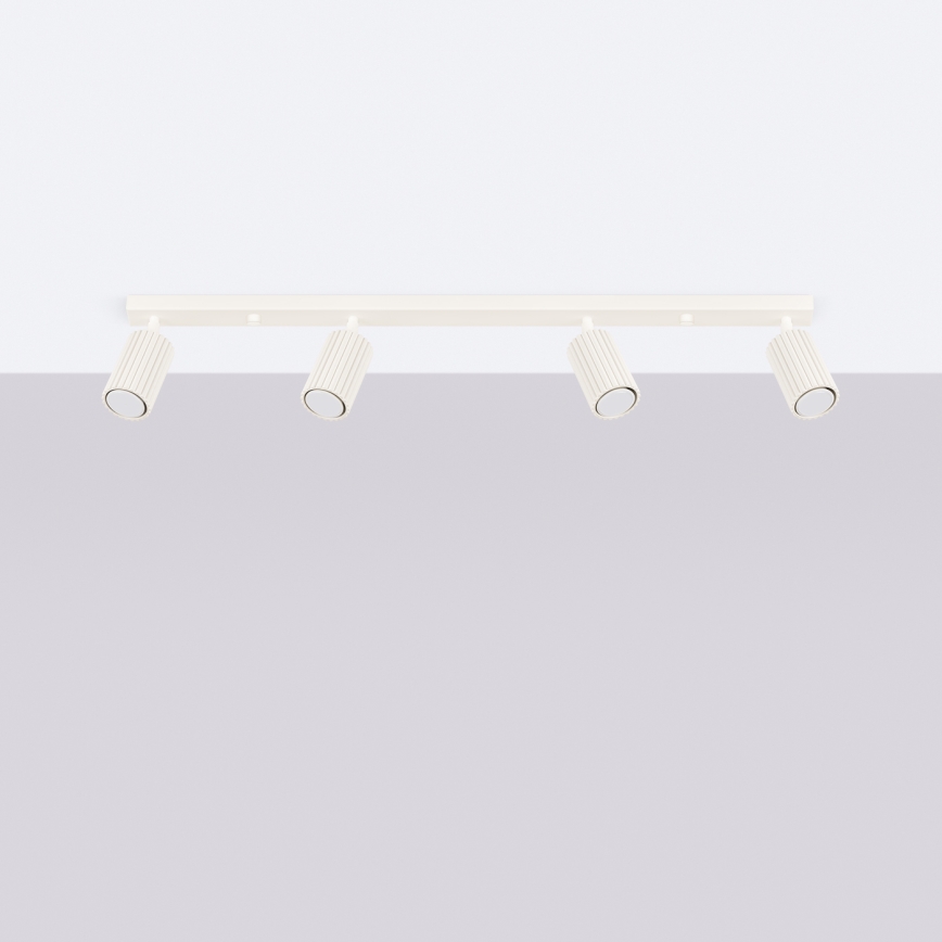 Brilagi - LED suunavalgusti CRESTO 4xGU10/10W/230V kreemjas