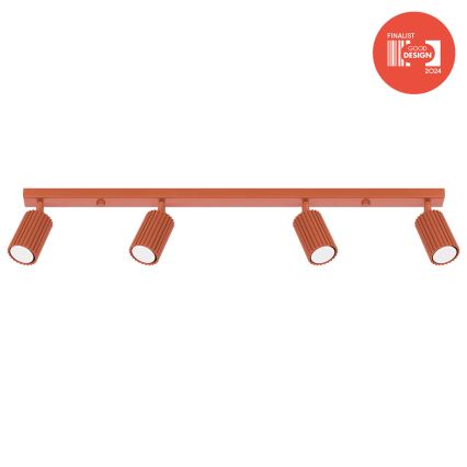 Brilagi - LED suunavalgusti CRESTO 4xGU10/10W/230V punane