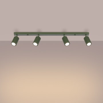 Brilagi - LED suunavalgusti CRESTO 4xGU10/10W/230V roheline