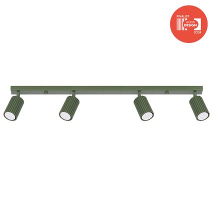 Brilagi - LED suunavalgusti CRESTO 4xGU10/10W/230V roheline