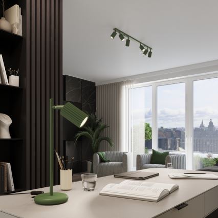 Brilagi - LED suunavalgusti CRESTO 4xGU10/10W/230V roheline