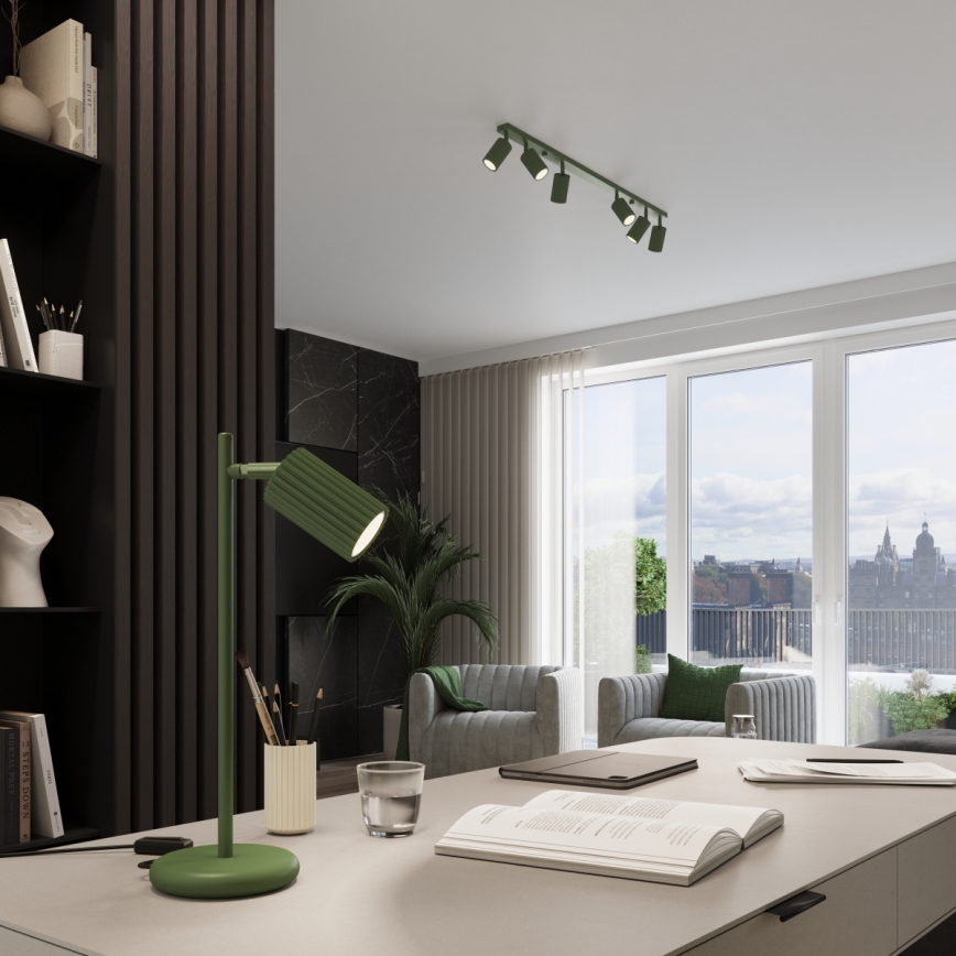 Brilagi - LED suunavalgusti CRESTO 4xGU10/10W/230V roheline