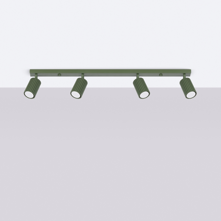 Brilagi - LED suunavalgusti CRESTO 4xGU10/10W/230V roheline