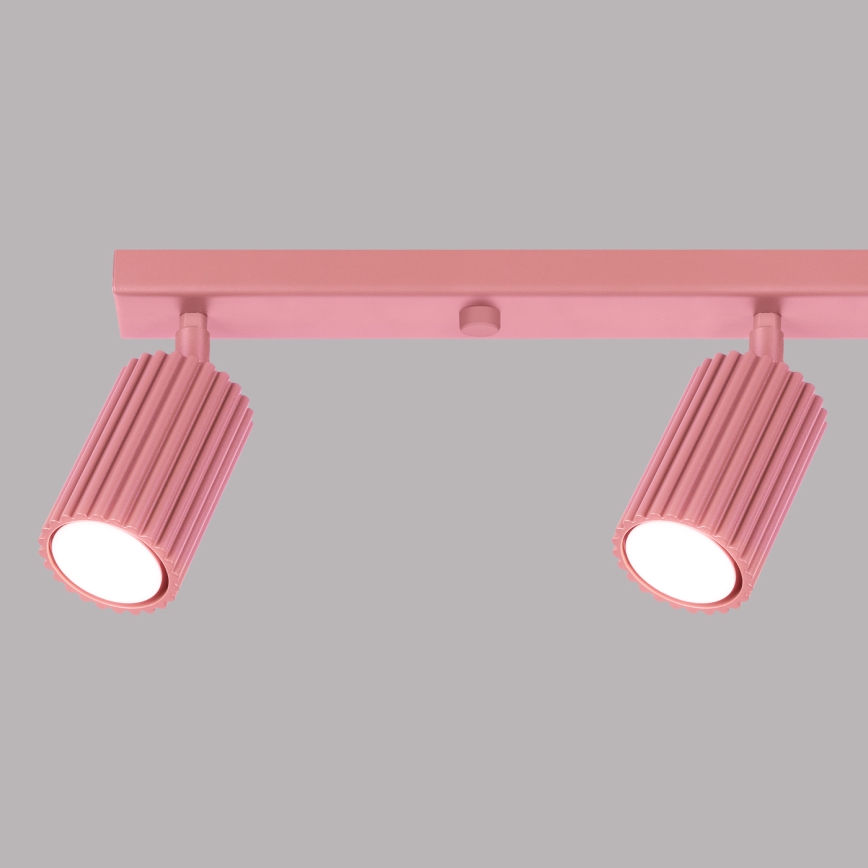 Brilagi - LED suunavalgusti CRESTO 4xGU10/10W/230V roosa