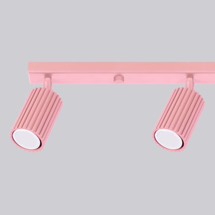 Brilagi - LED suunavalgusti CRESTO 4xGU10/10W/230V roosa