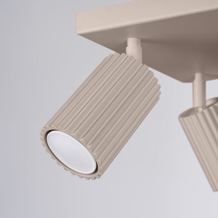 Brilagi - LED-suunavalgusti CRESTO 4xGU10/10W/230V taupe