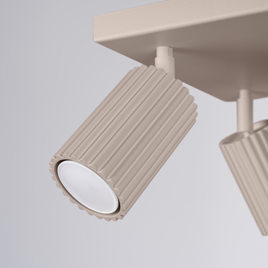 Brilagi - LED-suunavalgusti CRESTO 4xGU10/10W/230V taupe