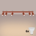 BRILAGI - LED suunavalgusti CRESTO 6xGU10/10W/230V oranž